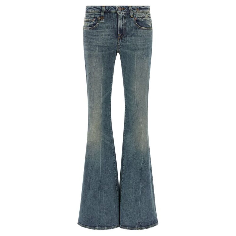 R13 Women's Overflow Boy Flare Jeans